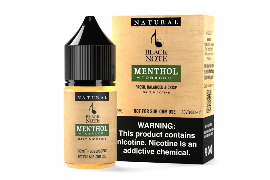 Black Note - Menthol Tobacco Salt 30ML