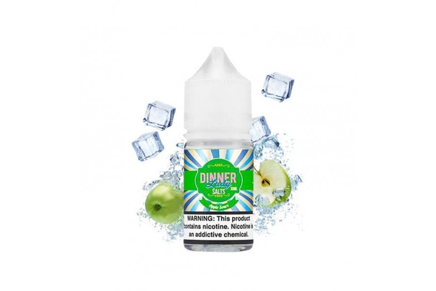 Dinner Lady - Apple Sours ICE Salt Likit (30ML)