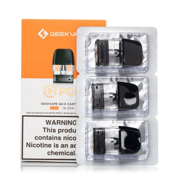 GeekVape Q Yedek Kartuş (3 Adet)