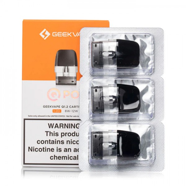 GeekVape Q Yedek Kartuş (3 Adet)