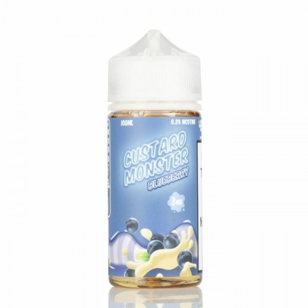 Jam Monster - Custard Monster Blueberry 100ML (Yaban Mersini Vanilya)