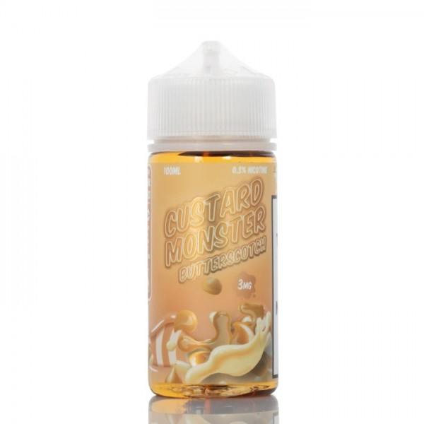 Jam Monster - Custard Monster Butterscotch 100ML (Muhallebi Karamel)