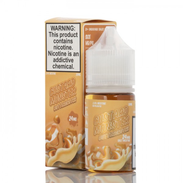 Jam Monster - Custard Monster Butterscotch Salt 30ML (Karamel Muhallebi)