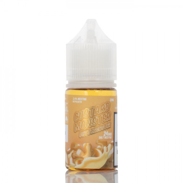 Jam Monster - Custard Monster Butterscotch Salt 30ML (Karamel Muhallebi)