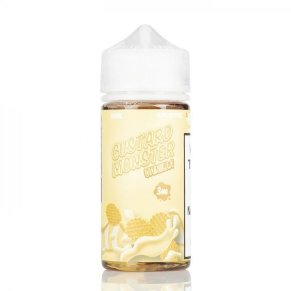 Jam Monster - Custard Monster Vanilla 100ML (Vanilyalı Muhallebi)