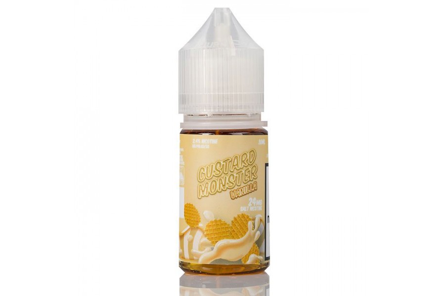 Jam Monster - Custard Monster Vanilla Salt 30ML (Vanilya Muhallebi)