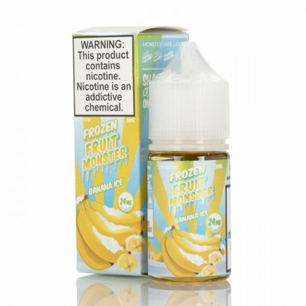 Jam Monster - Frozen Fruit Monster Banana Ice Salt 30ML (Muz Mentol)