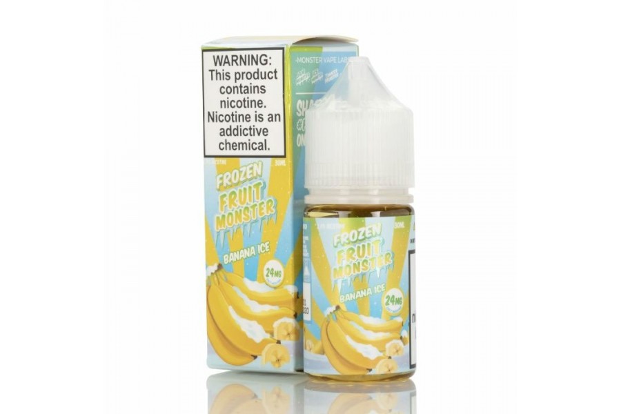 Jam Monster - Frozen Fruit Monster Banana Ice Salt 30ML (Muz Mentol)