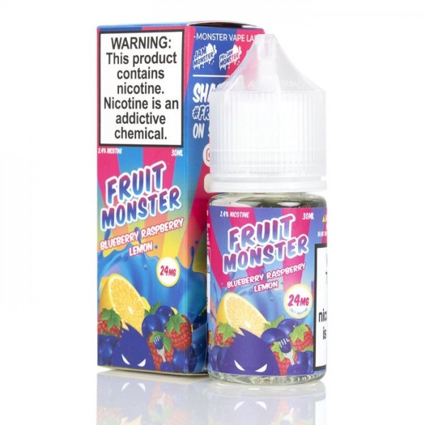 Jam Monster - Fruit Monster Blueberry Raspberry Lemon Salt 30ML (Yaban Mersini Limon)