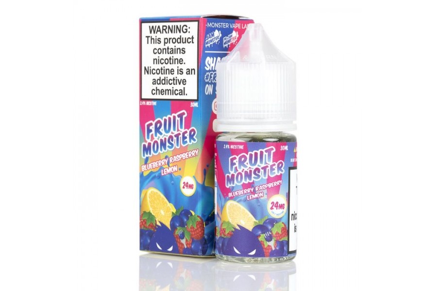 Jam Monster - Fruit Monster Blueberry Raspberry Lemon Salt 30ML (Yaban Mersini Limon)