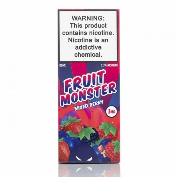 Jam Monster - Fruit Monster Mixed Berry 100ML (Orman Meyveleri)