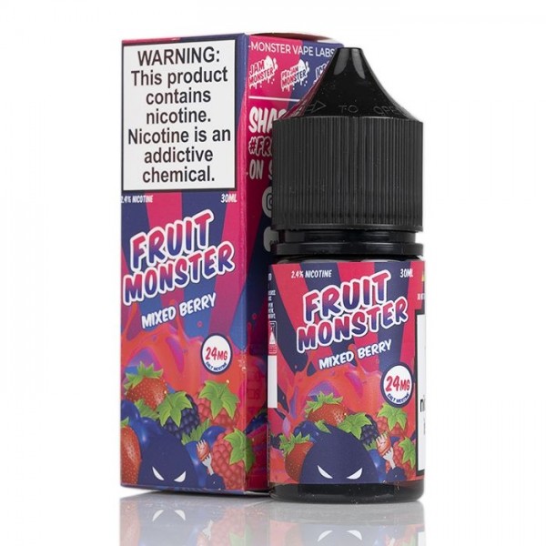 Jam Monster - Fruit Monster Mixed Berry Salt 30ML (Orman Meyveleri)