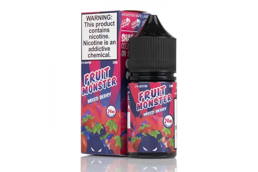 Jam Monster - Fruit Monster Mixed Berry Salt 30ML (Orman Meyveleri)