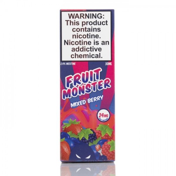 Jam Monster - Fruit Monster Mixed Berry Salt 30ML (Orman Meyveleri)