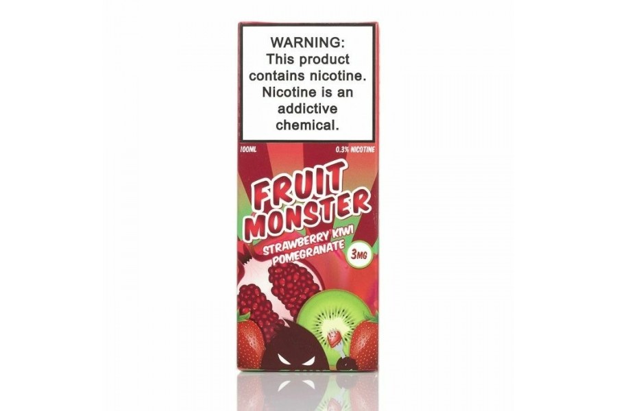 Jam Monster - Fruit Monster Strawberry Kiwi Pomegranate 100ML