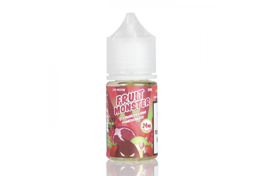 Jam Monster - Fruit Monster Strawberry Kiwi Pomegranate Salt 30ML (Çilek Kivi Nar)