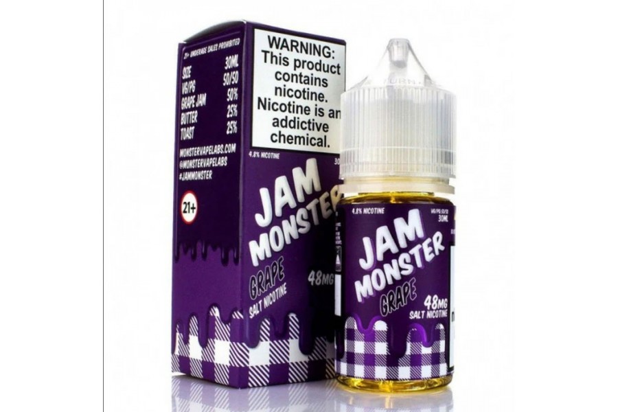 Jam Monster - Grape Salt 30ML (Üzüm)