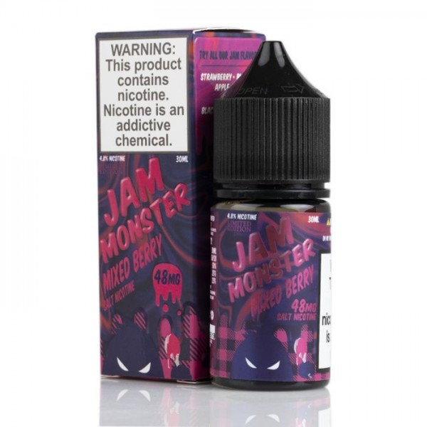 Jam Monster - Mixed Berry Salt 30ML (Karışık Meyve)