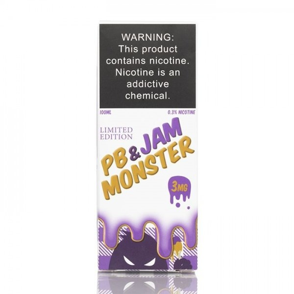 Jam Monster & PB - Grape 100ML (Üzüm Fıstık Ezmesi)