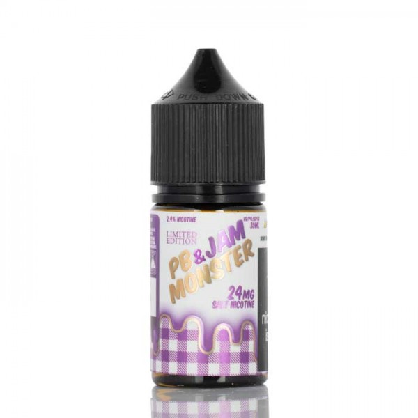 Jam Monster & PB - Grape Salt 30ML (Üzüm Fıstık Ezmesi)