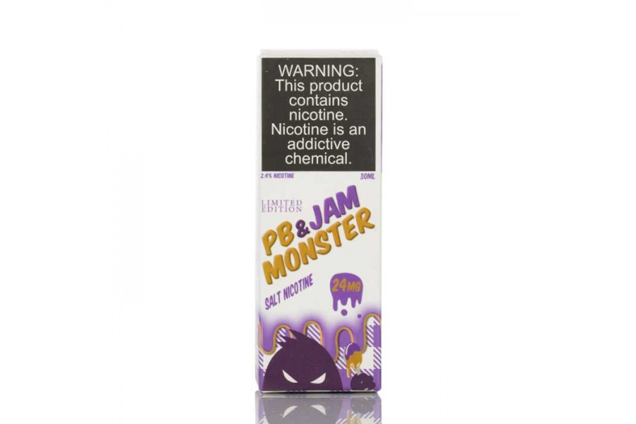 Jam Monster & PB - Grape Salt 30ML (Üzüm Fıstık Ezmesi)