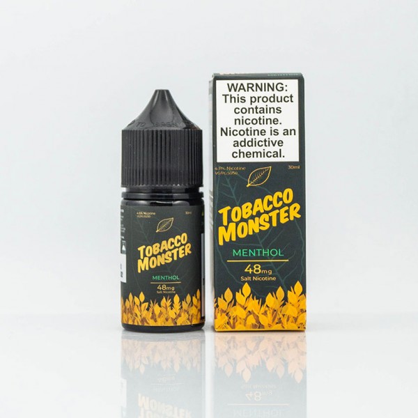 Jam Monster - Tobacco Monster Menthol Salt 30ML (Tütün Mentol)