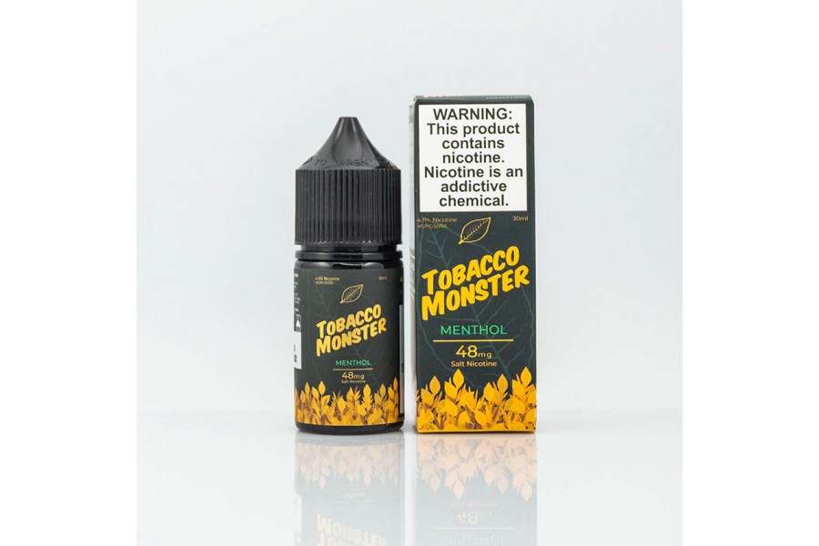 Jam Monster - Tobacco Monster Menthol Salt 30ML (Tütün Mentol)