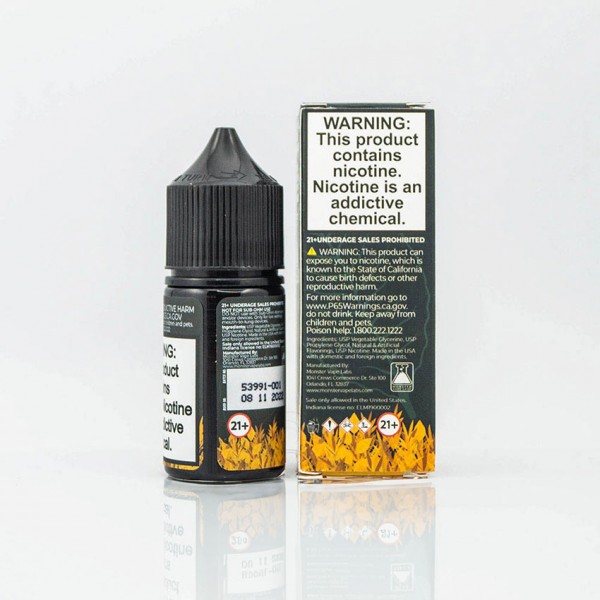 Jam Monster - Tobacco Monster Menthol Salt 30ML (Tütün Mentol)