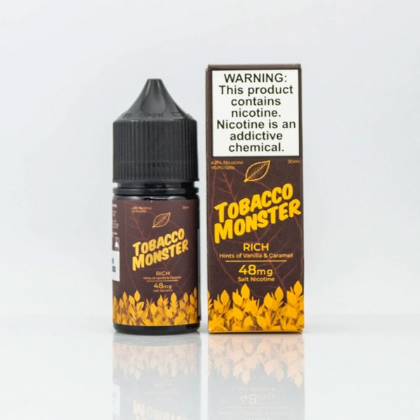 Jam Monster - Tobacco Monster Rich Salt 30ML (Tütün Vanilya)