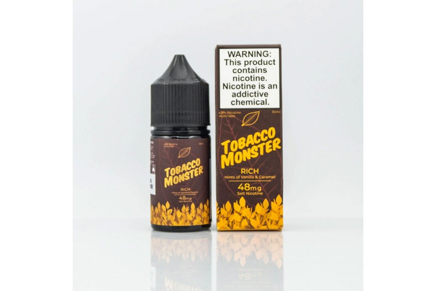 Jam Monster - Tobacco Monster Rich Salt 30ML (Tütün Vanilya)