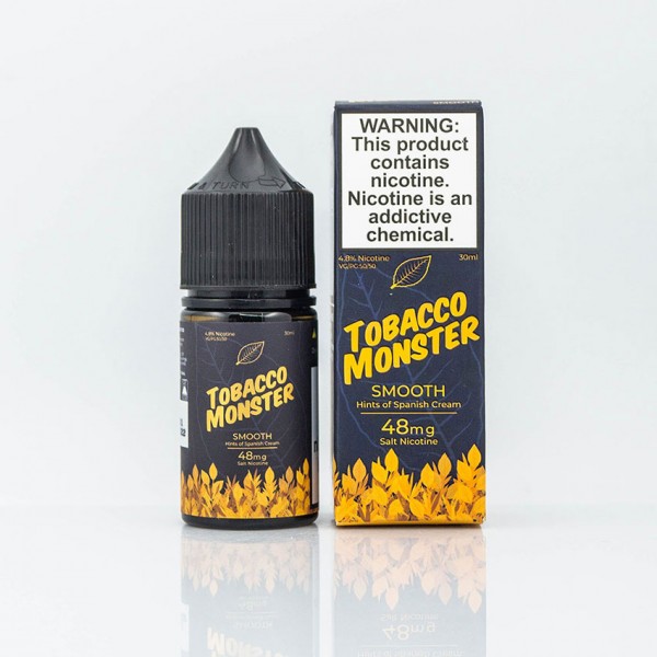 Jam Monster - Tobacco Monster Smooth Salt 30ML (Tütün Krema)