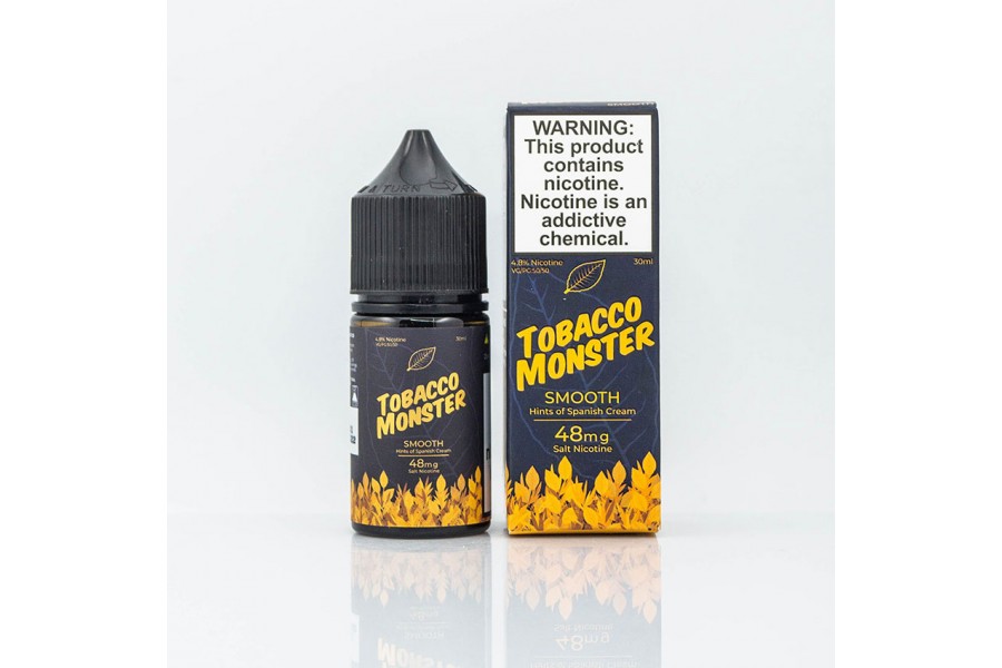 Jam Monster - Tobacco Monster Smooth Salt 30ML (Tütün Krema)