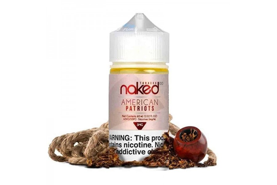 Naked 100 Tobacco - American Patriots (60ML)