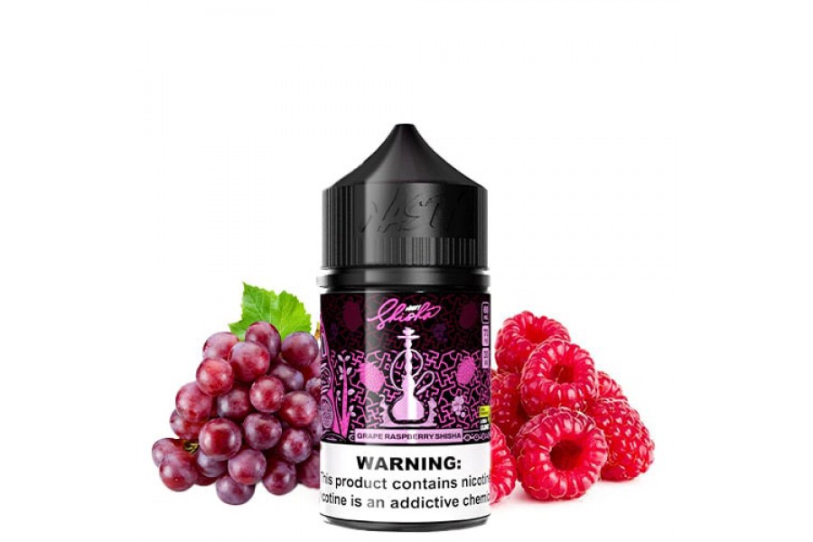 Nasty Juice Shisha Series - Grape Raspberry Premium Likit (60ML)