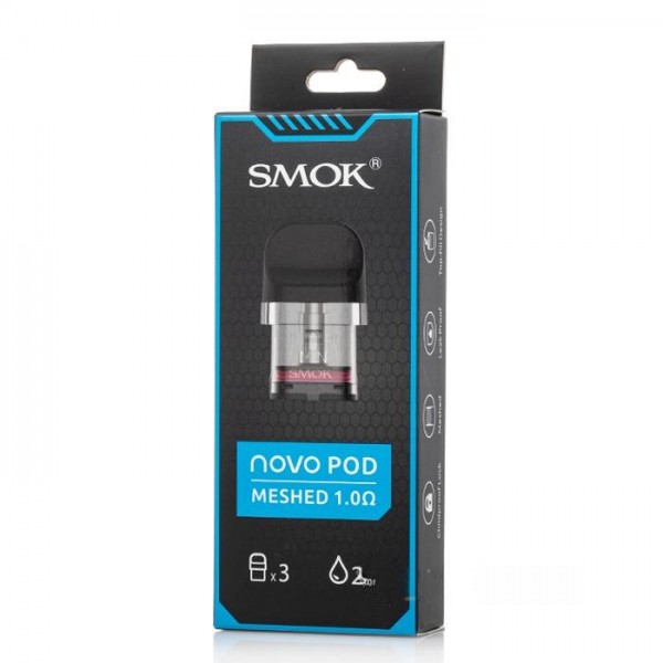 SMOK Novo Pod 2ML Yedek Pod Kartuş (3 Adet)