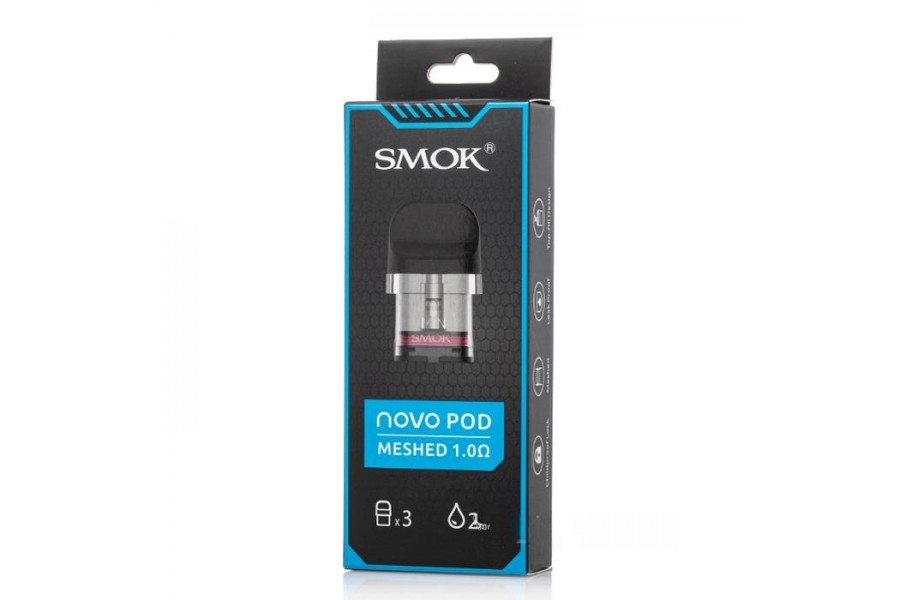 SMOK Novo Pod 2ML Yedek Pod Kartuş (3 Adet)