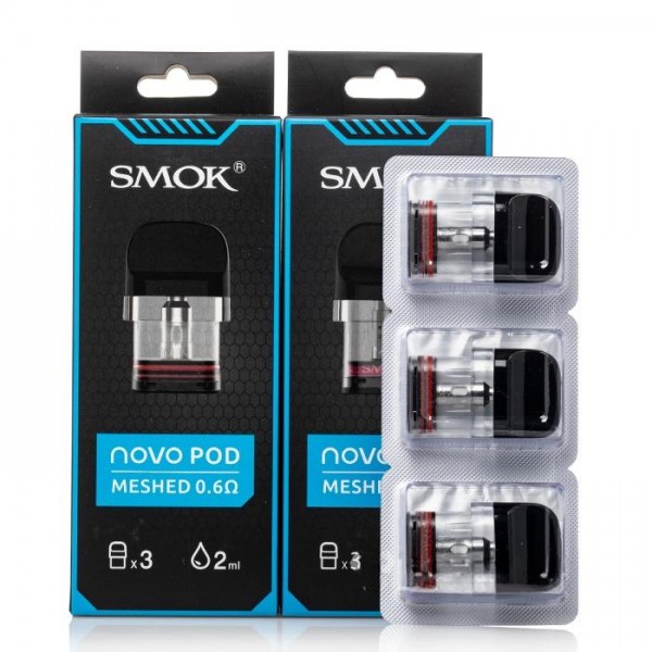 SMOK Novo Pod 2ML Yedek Pod Kartuş (3 Adet)