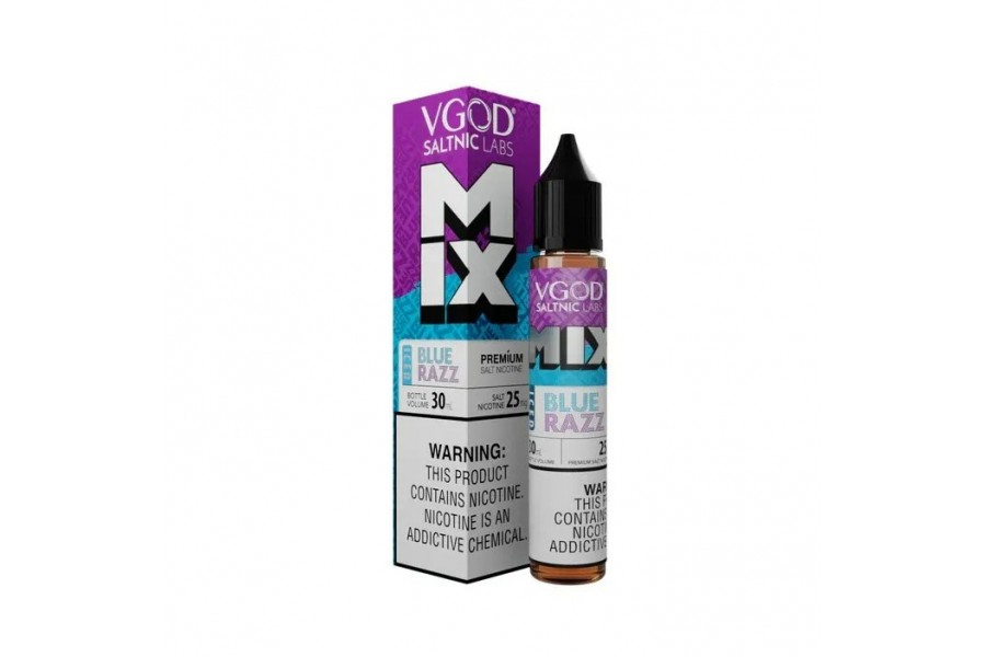 VGOD SaltNic - Blue Razz Mix ICED (30ML) (Orman Meyvesi Mentol)