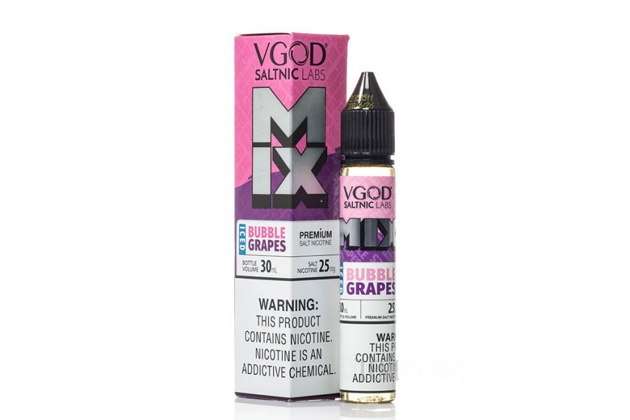 VGOD SaltNic - Bubble Grapes Mix Iced (30ML)