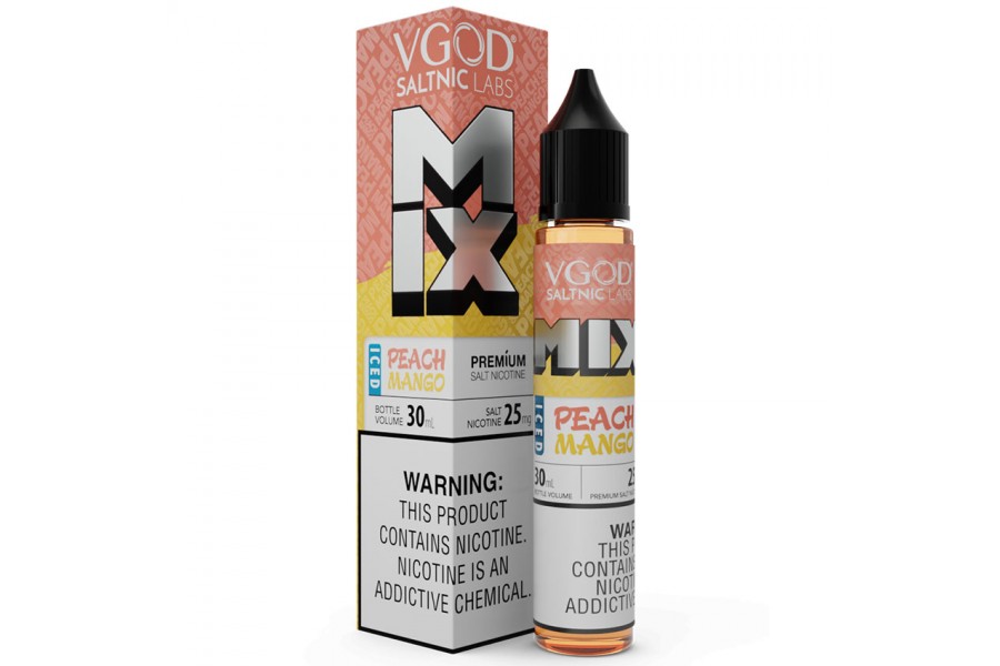 VGOD SaltNic - Peach Mango Mix Iced (30ML)