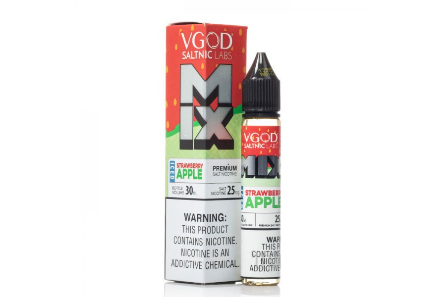 VGOD SaltNic - Strawberry Apple Mix Iced (30ML)