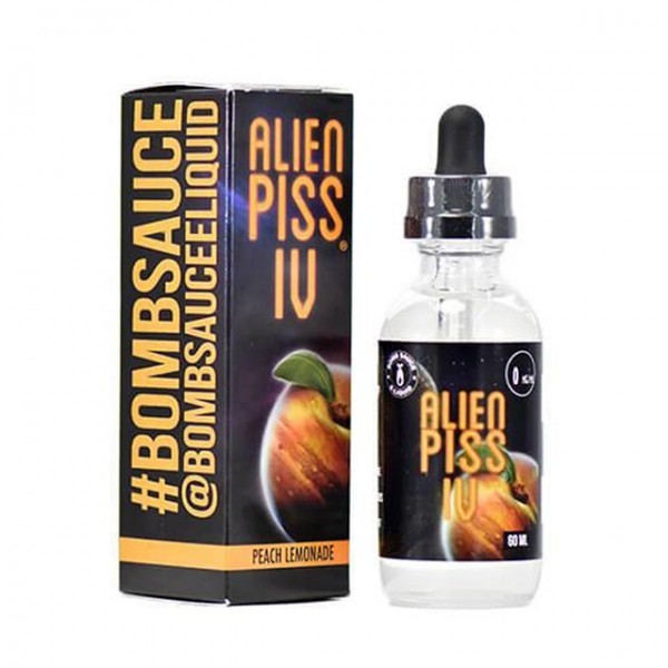 Bomb Sauce - Alien Piss 4 60ML (Şeftali-Limonata)