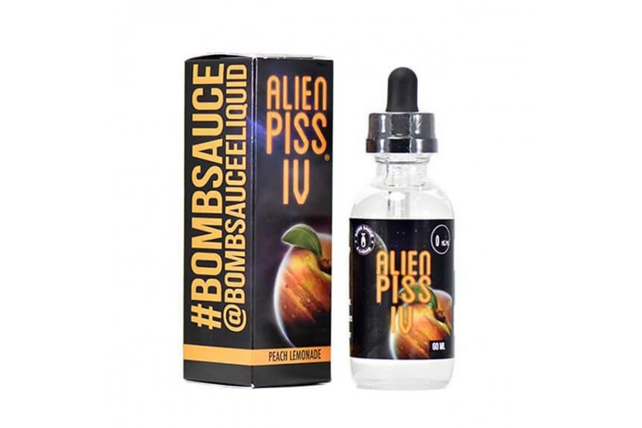 Bomb Sauce - Alien Piss 4 60ML (Şeftali-Limonata)