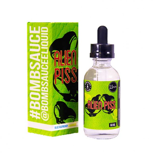 Bomb Sauce - Alien Piss 60ML (Böğürtlen-Yaban Mersini-Limonata)