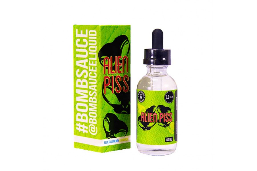 Bomb Sauce - Alien Piss 60ML (Böğürtlen-Yaban Mersini-Limonata)