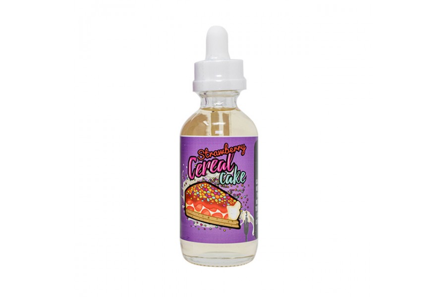 Bomb Sauce - Strawberry Cereal Cake 60ML (Meyveli Mısır Gevreği-Çilek Ve Cheesecake)