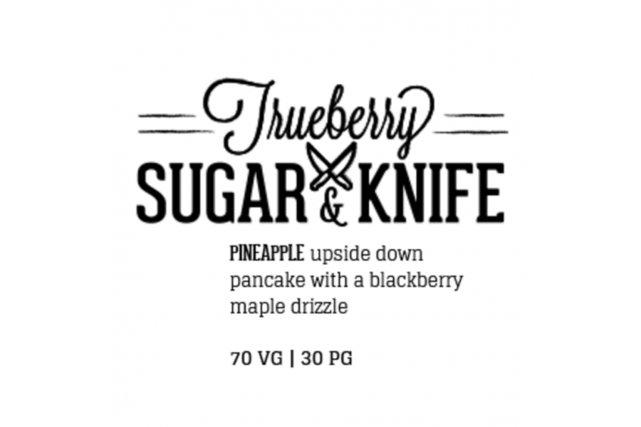 Charlie's Chalk Dust - TrueBerry Sugar and Knife