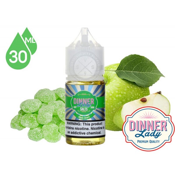 Dinner Lady - Apple Sours Salt Likit (30ML)