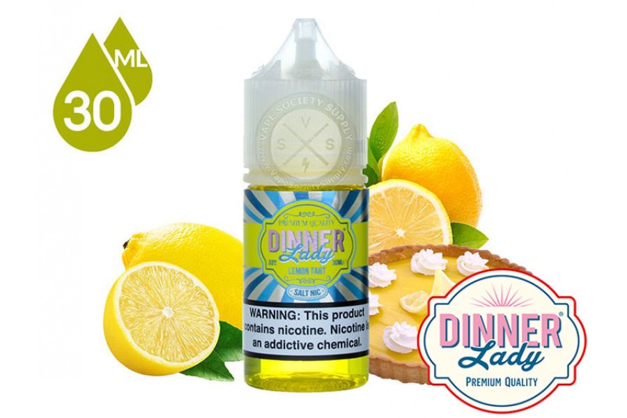 Dinner Lady - Lemon Tart Salt Likit (30ML)