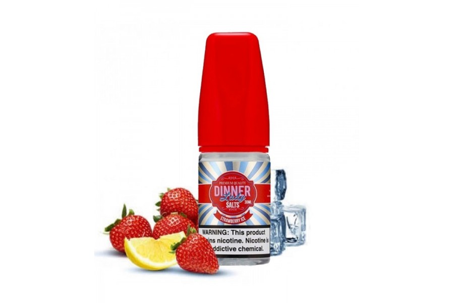 Dinner Lady - Strawberry Ice Salt Likit (30ML)